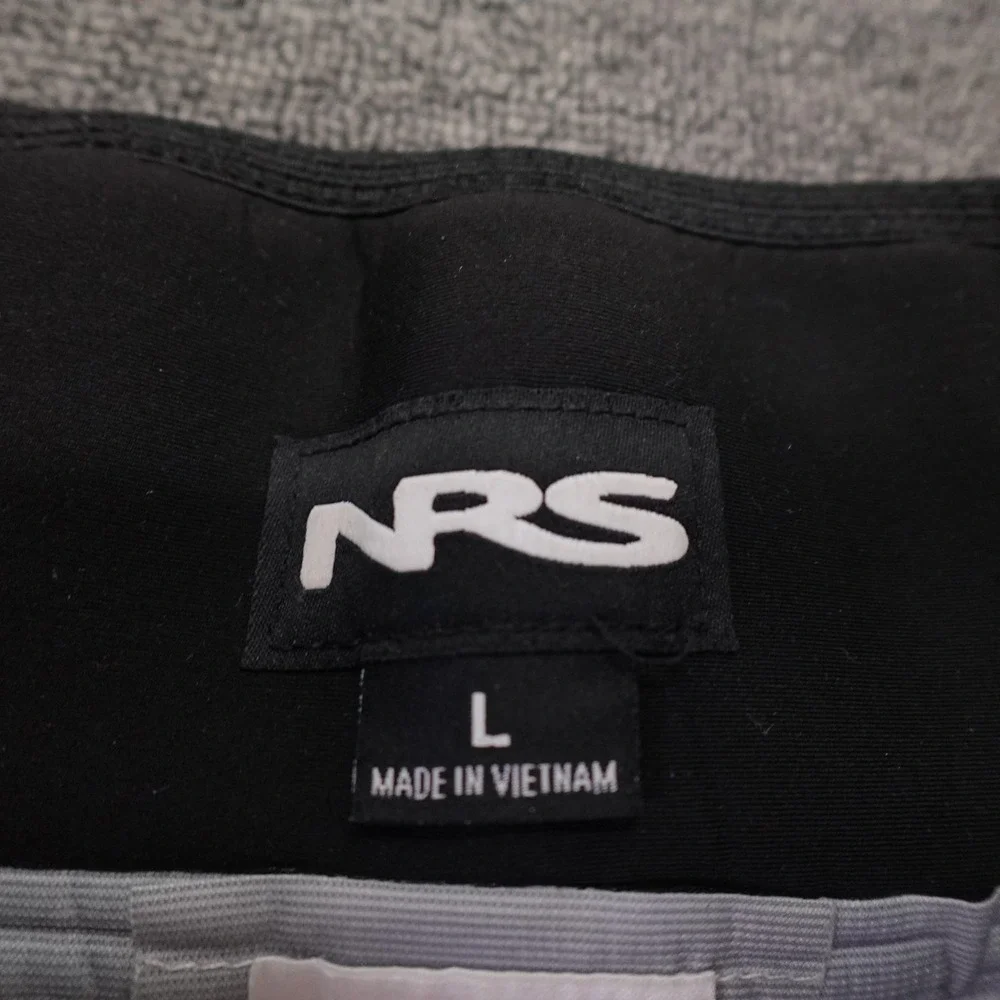NRS Endurance Pants Large Blue Hyprotex 2.5 Waterproof Rain Kayak Fishing